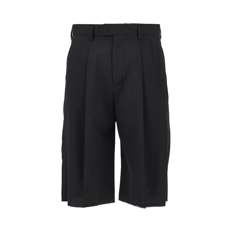Marsem Men Tailored Shorts With Satin Ribbon